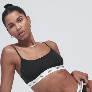 Alo yoga icon BLACK cami bra; great condition; size XS